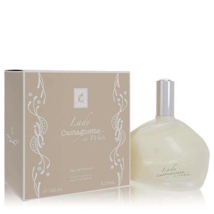 Lady Castagnette In White by Lulu Castagnette Eau De Parfum Spray 3.3 oz Lady Castagnette In White by Lulu Castagnette Eau De Parfum Spray 3.3 oz